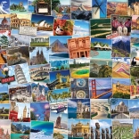 EUROGRAPHICS puzzel Wereldreiziger 2000 stukjes