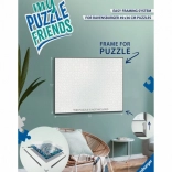 Cadre pour puzzle Ravensburger My Puzzle Friends 49x36 cm - noir
