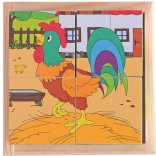 Kubuspuzzel – leven op het platteland