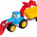 Androni vrolijke tractor met aanhanger 55 cm