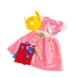 Bigjigs Toys prinsessen verkleedset – roze jurk met accessoires