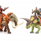 Primal Clash rider on dinosaur 25 cm – mammoth or triceratops