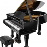 3D-puzzel Metalen concertpiano