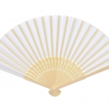 Opvouwbare houten waaier 21 cm