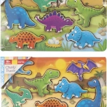 Holz-Puzzle Dinosaurier