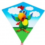 Vlieger Papegaai Wiktor 68 x 73 cm