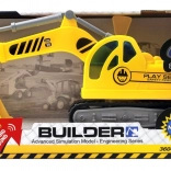 Children's excavator with sound and light effects