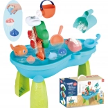 Kinderen Watertafel 2-in-1 met Zandbak en Waterval WOOPIE