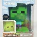 Figurine lumineuse zombie MINECRAFT