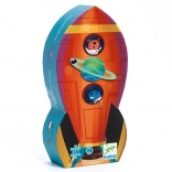 Puzzle Fusée spatiale DJECO - 16 pièces