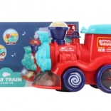 Rokende batterijlocomotief