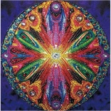 7D Diamond Painting Mandala Circle 30 × 30 cm