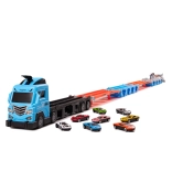 Tow Truck Cargo Hauler with 210 cm Racetrack, 8-piece Set