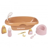 Baignoire pour poupées Baby Nurse avec accessoires