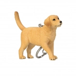 Sleutelhanger in de vorm van een golden retriever