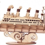RoboTime puzzle 3D en bois Paquebot