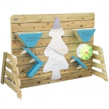 Jeu d’eau et de sable en bois avec banc CLASSIC WORLD EDU