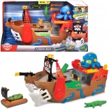Dickie pirate ship with racetrack and light and sound effects
