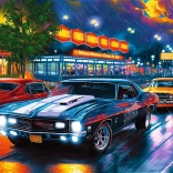 Trefl puzzle Premium Plus Virée nocturne 1000 pièces