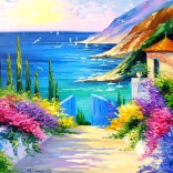 Puzzle Sonniger Morgen 1000 Teile ENJOY