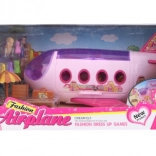 Modisches Puppenflugzeug mit Zubehör