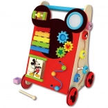 Multifunctional Wooden Walker Mickey