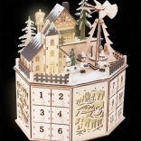 Adventskalender met kerstpiramide Small Foot