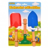 Kinder metalen tuingereedschap 3 stuks