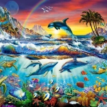 Puzzel 3000 stukjes Paradise Cove