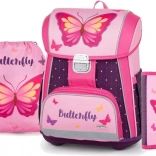 Ensemble scolaire Oxybag Premium Papillon pour enfants