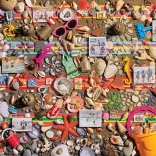 COBBLE HILL Puzzle Strandszene, 1000 Teile