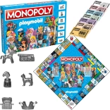 Monopoly Playmobil family board game (Czech localization)