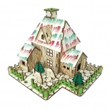Houten 3D-puzzel heksenhut WOODCRAFT