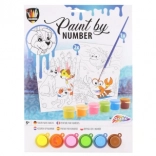 Paint by Numbers – Dogs by the Sea, Set of 2 Pictures