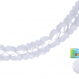 Paper white garland 3.6 m