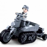Sluban Seconde Guerre mondiale Motocyclette avec chenilles