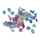 Jeujura Magnetische kaart van Frankrijk