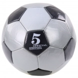 Voetbal Classic 24 cm maat 5 grijs