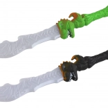 Light-up Sword with Dinosaur Handle – Green or Black