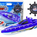Police RC Boat 27 MHz – Blue