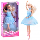 Anlily Ballerina in Blue Dress