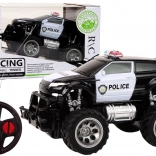 RC off-road police car with remote control 1:24