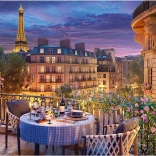 CHERRY PAZZI Puzzle Paris für zwei – 2000 Teile