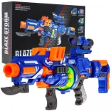 Blaze Storm foamblaster voor tieners 14+ met trommelmagazijn en vizier