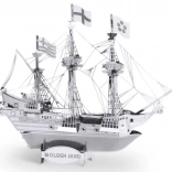 Metal Earth 3D metalen model van het schip Golden Hind