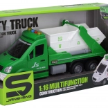 Auto met effecten voor schoonmaak