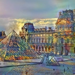 Bluebird puzzel Musée du Louvre, Parijs 1000 stukjes