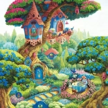 Puzzle Geheimer Garten 1000 Teile MAGNOLIA