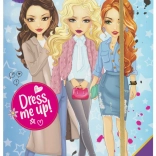 Stickerboek – kleed je eigen pop aan A4