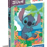 Puzzle 104 pièces DISNEY Stitch de Clementoni